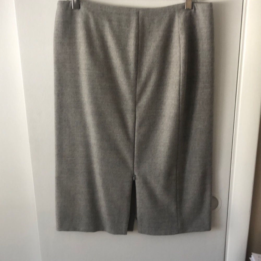 Giorgio Armani gray skirt